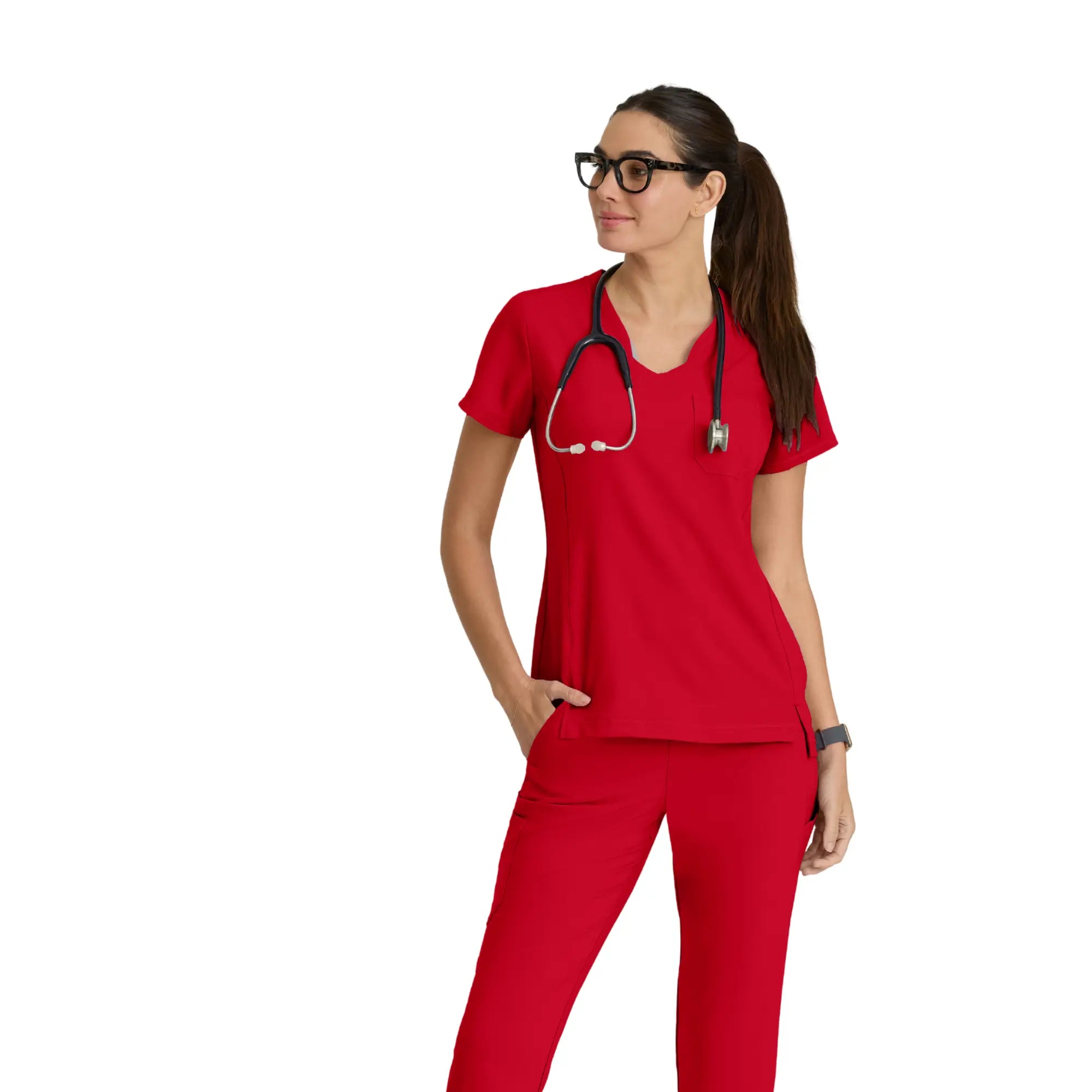 Alba - Tunique col V - Femme - Grey’s Anatomy Evolve Grey’s Anatomy