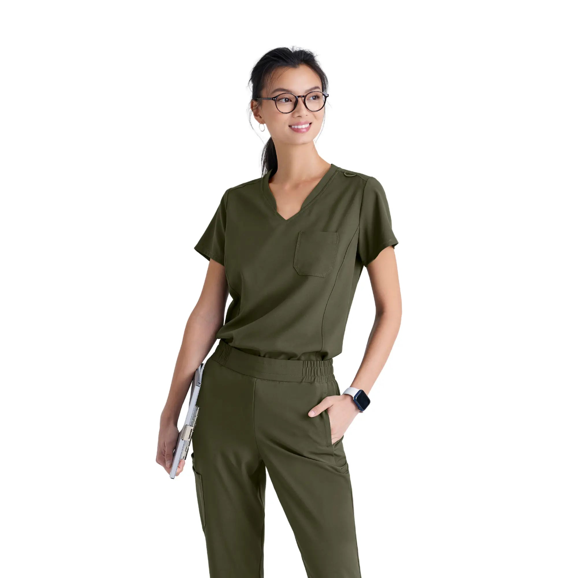 Alba - Tunique col V - Femme - Grey’s Anatomy Evolve Grey’s Anatomy