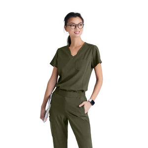 Alba - Tunique col V - Femme - Grey’s Anatomy Evolve Grey’s Anatomy