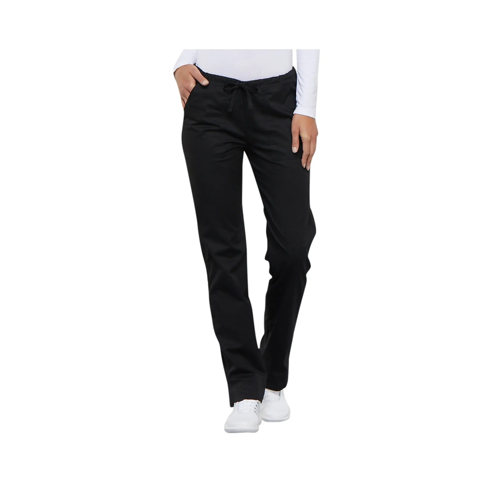 Avignon - Pantalon Slim cordon de serrage - Femme - Cherokee Cherokee Authentic Workwear  Noir-XXXL