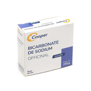 Bicarbonate de sodium officinal poudre 250 g - Cooper Cooper