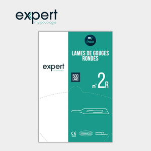 Boîte de 500 lames de gouges rondes - Expert by My Podologie Expert N°2