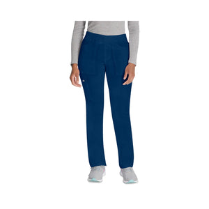 Brest - Pantalon slim - Taille moyenne - Femme - Dickies Dickies Bleu-Marine-XXXL