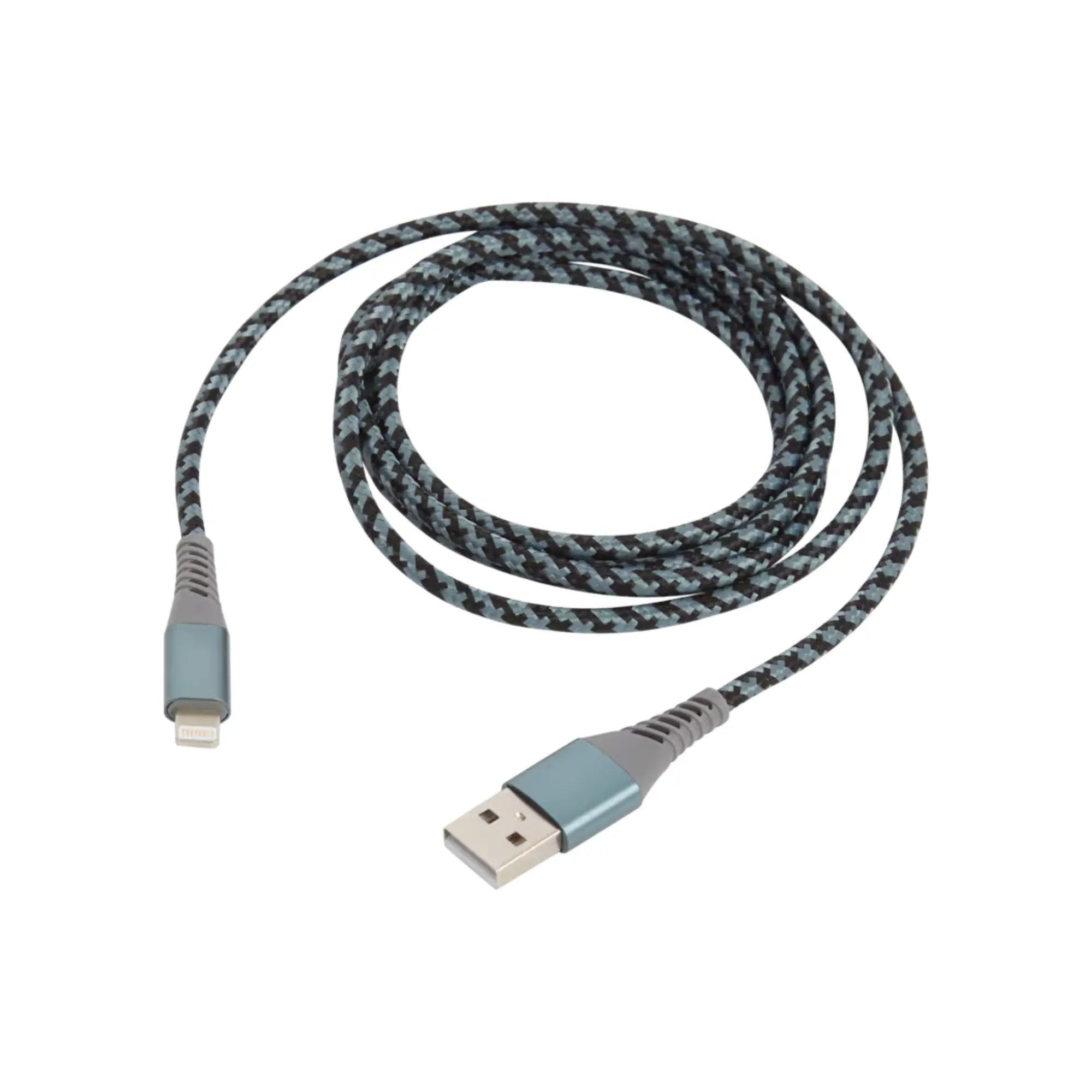 Câble Lightning vers USB pour iPhone / iPad / iPod textile - 2 dimensions différentes My Podologie