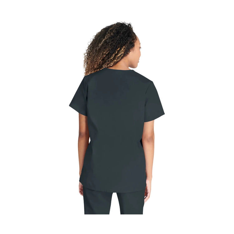 Calais - Tunique col V à boutons-pression - Femme - Cherokee Cherokee Authentic Workwear