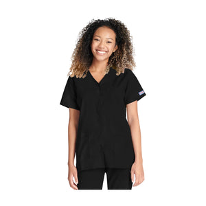 Calais - Tunique col V à boutons-pression - Femme - Cherokee Cherokee Authentic Workwear