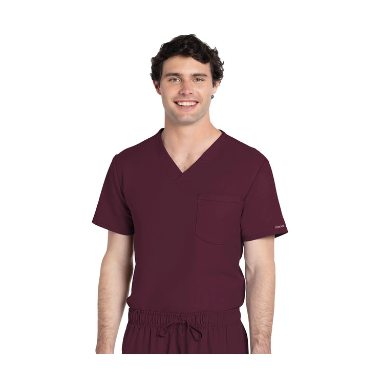 Capbreton - Tunique médicale - Col V - Unisexe - Cherokee Cherokee Authentic Workwear  Bordeaux / 3XL