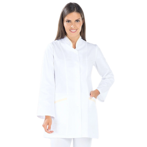 Capucine - Tunique - MLT - Femme - 80 cm My Blouse Sergé-Blanc-Beige-Clair-T6-XXXL