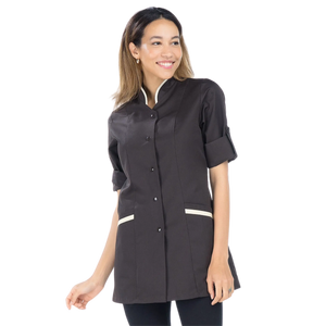 Capucine - Tunique - MLT - Femme - 80 cm My Blouse Sergé-Brun-Beige-Clair-T6-XXXL