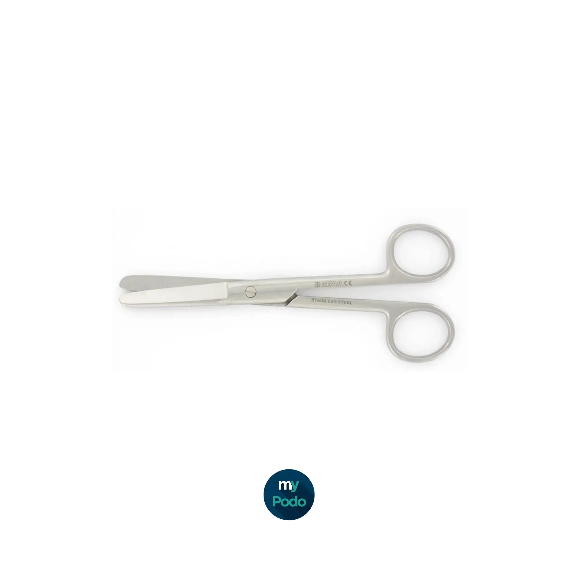 Ciseaux Droits - Bouts Mousses/Mousses - 14cm- My Podologie My Podologie