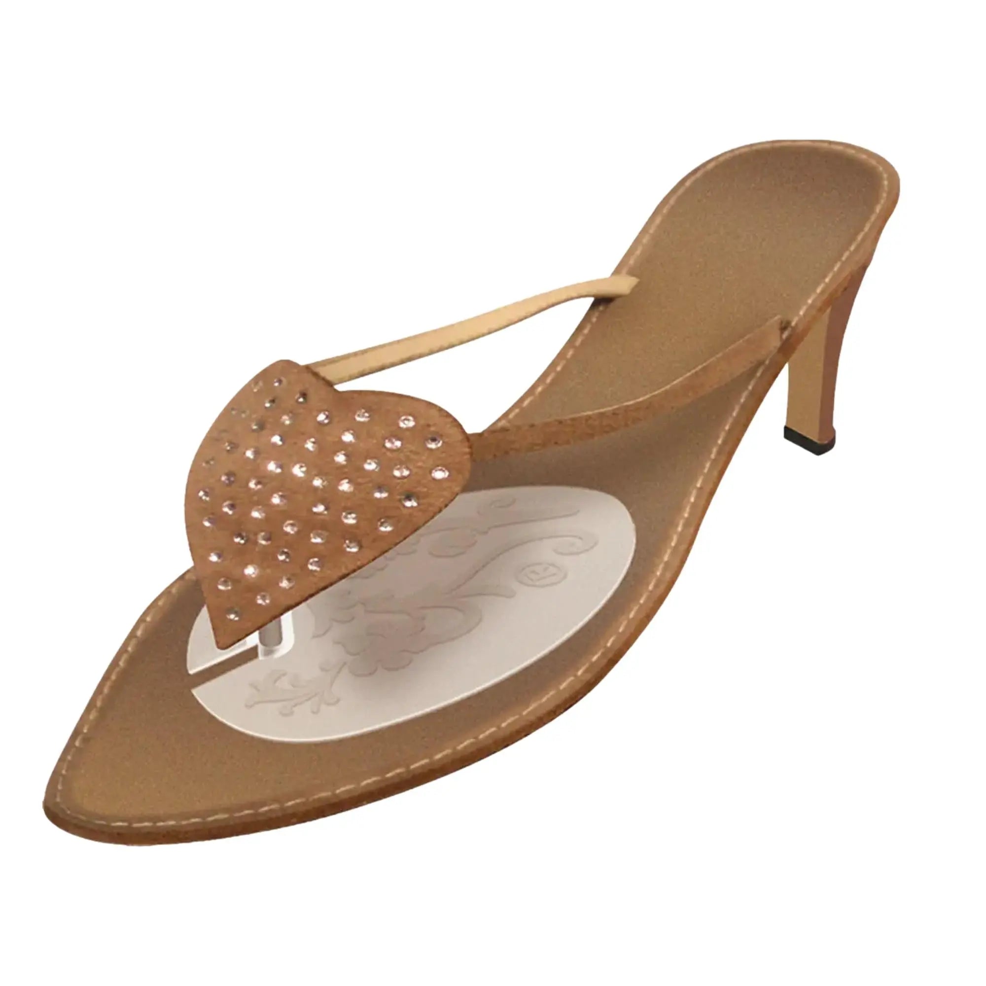 Coussinet en gel avec adhérence - Pour chaussures ouvertes type tongs - 1 paire - My Podologie