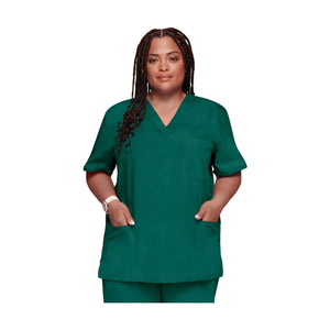 Dax - Tunique col V - Unisexe - Cherokee Cherokee Authentic Workwear Vert-Chasseur-3XL