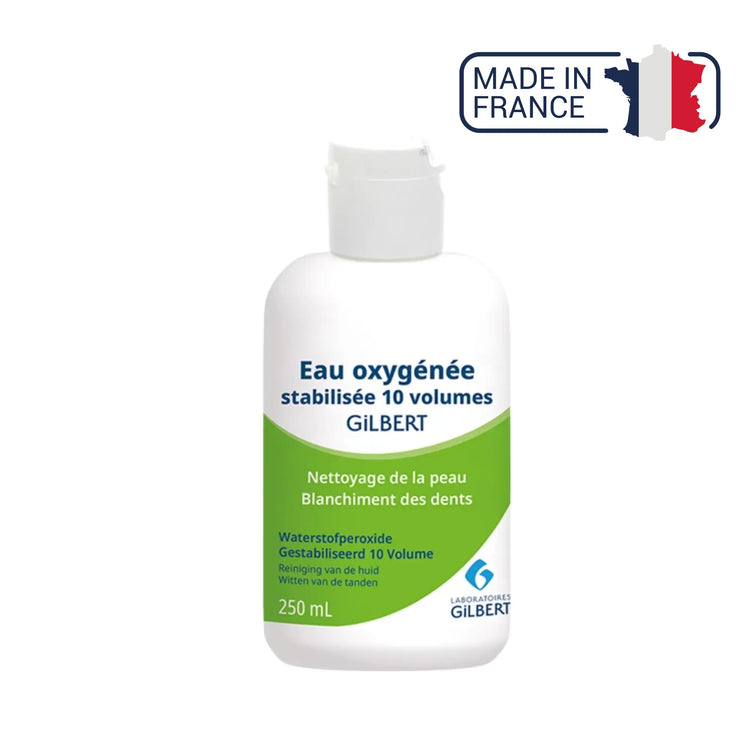 Eau Oxygénée - Laboratoires Gilbert - 10 volumes - 250 ml Laboratoires Gilbert
