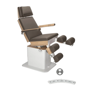 Fauteuil de pédicurie - MOON - Relevage électrique - Wifi - Ruck My Podologie  Expresso-3-moteurs-Chêne