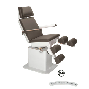 Fauteuil de pédicurie - MOON - Relevage électrique - Wifi - Ruck My Podologie  Expresso-3-moteurs-2-Blanc