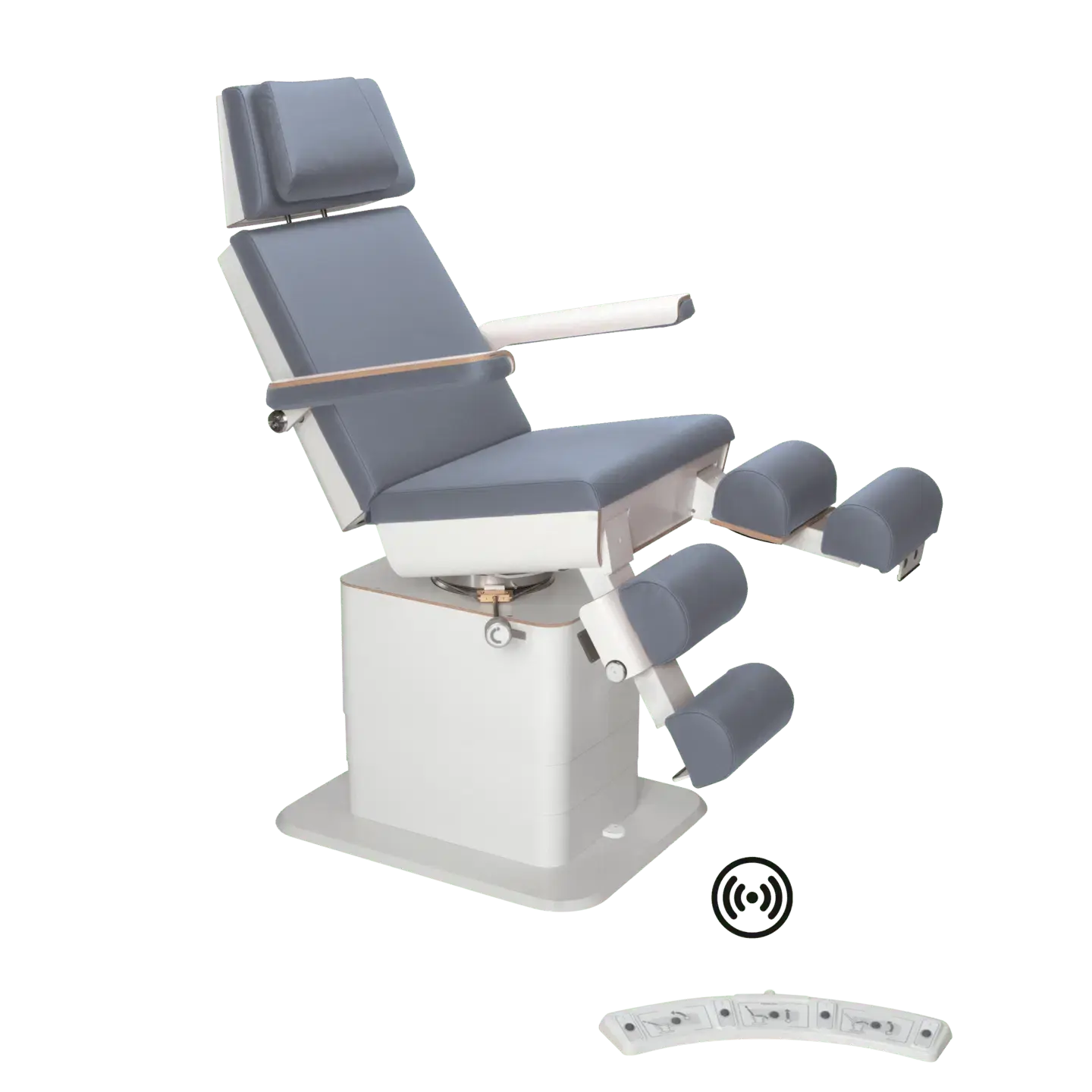 Fauteuil de pédicurie - MOON - Relevage électrique - Wifi - Ruck My Podologie  Océan-3-moteurs-2-Blanc