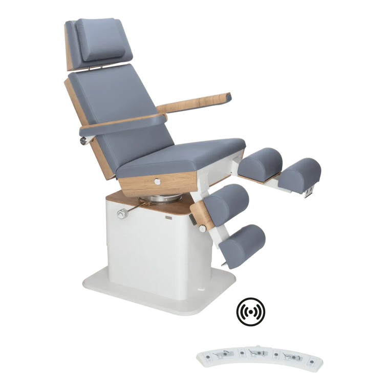 Fauteuil de pédicurie - MOON - Relevage électrique - Wifi - Ruck My Podologie  Océan-3-moteurs-2-Chêne