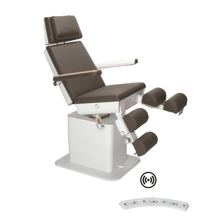 Fauteuil de pédicurie - MOON - Relevage électrique - Wifi - Ruck My Podologie  Expresso-5-moteurs-Blanc