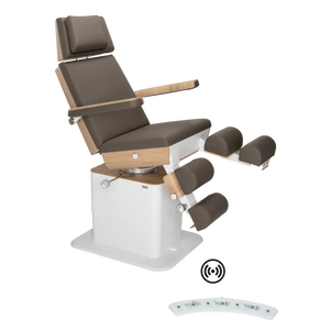 Fauteuil de pédicurie - MOON - Relevage électrique - Wifi - Ruck My Podologie  Expresso-5-moteurs-Chêne