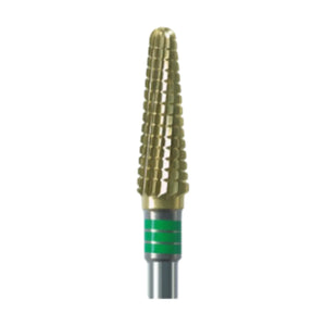 Fraise 5675 - Carbure + Zirconium - Denture simple avec taille transversale - 4 mm - My Podologie