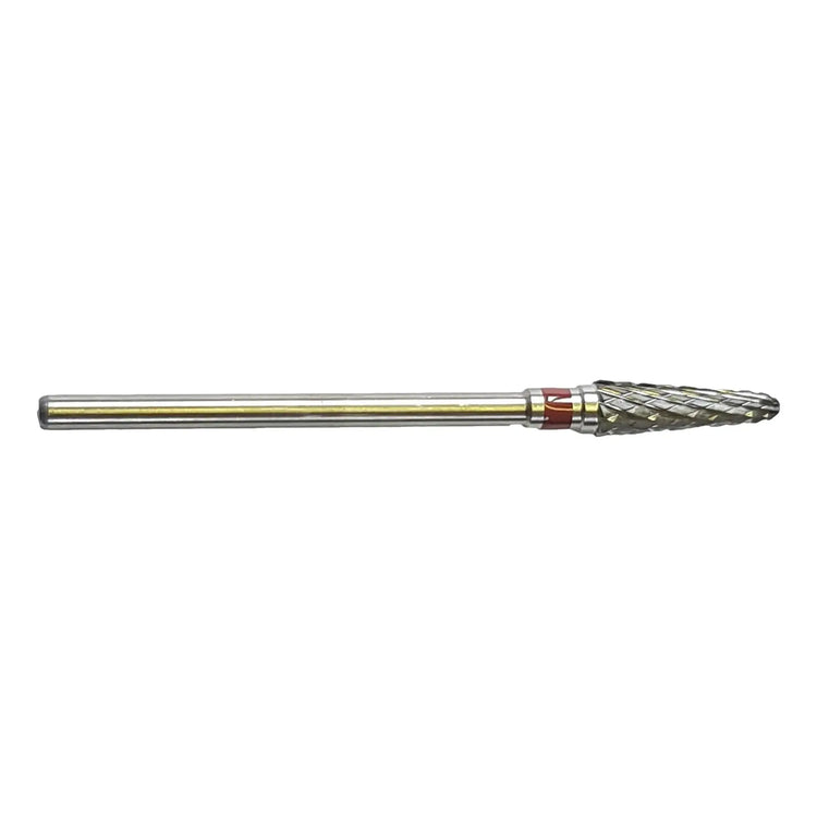 Fraise E6953 Carbure de tungstène - Abrasion des ongles normaux à épais - Denture croisée intermédiaire - 4,0 mm - My Podologie