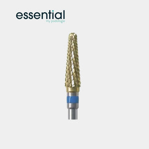 Fraise PODOMATOR - Carbure de tungstène - Denture croisée moyenne - 4 mm - Essential by My Podologie Essential