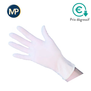 Gants d'examen - Latex - Sans poudre - Ambidextres - Boite de 100 - My Podologie - My Podologie