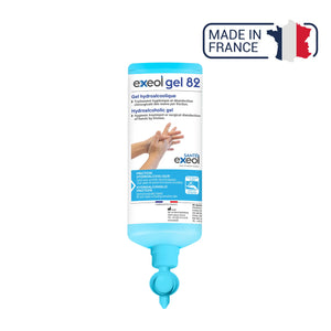Gel hydroalcoolique - Exeol Gel 82 - Sodel