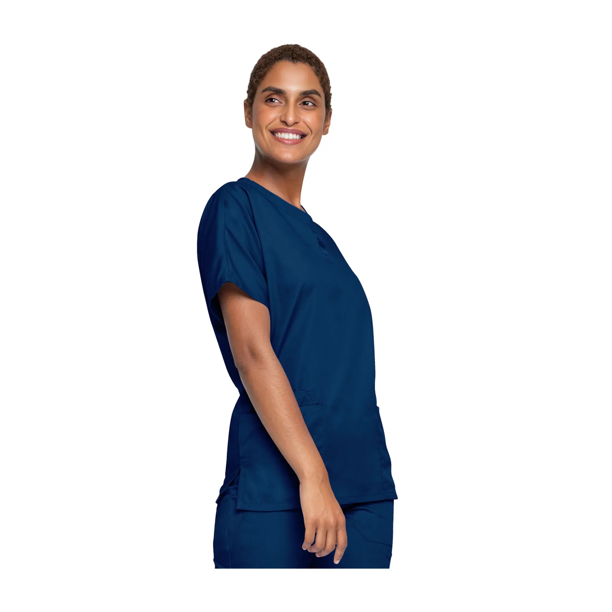 Guéthary - Tunique médicale - Col V - Manches courtes - Femme - Cherokee - Couleur 1 Cherokee Authentic Workwear