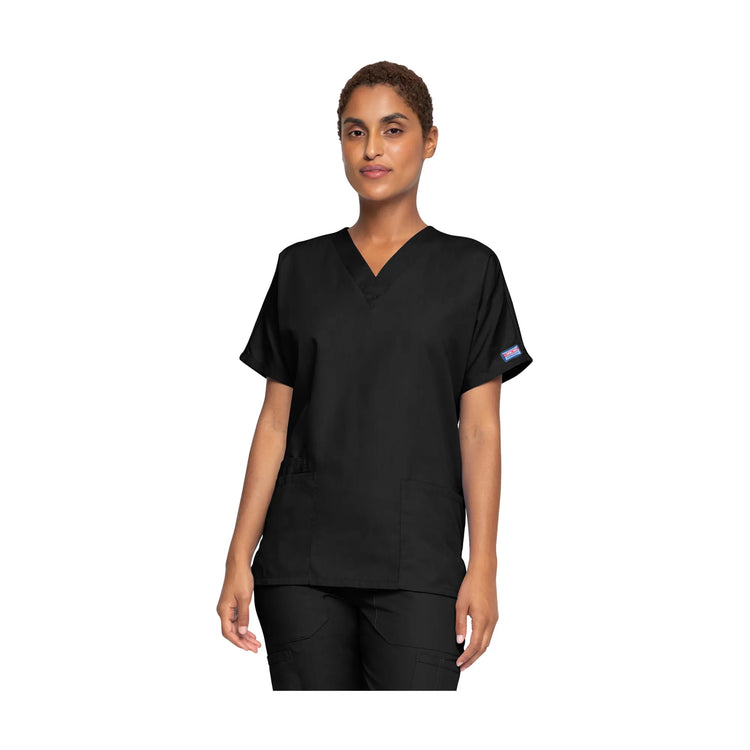 Guéthary - Tunique médicale - Col V - Manches courtes - Femme - Cherokee - Couleur 2 Cherokee Authentic Workwear