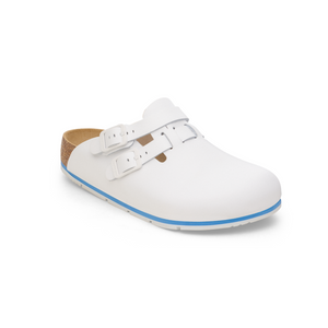 Kay Pro - Sabot Cuir naturel - Plusieurs coloris - Birkenstock Birkenstock Blanc-Étroite-46