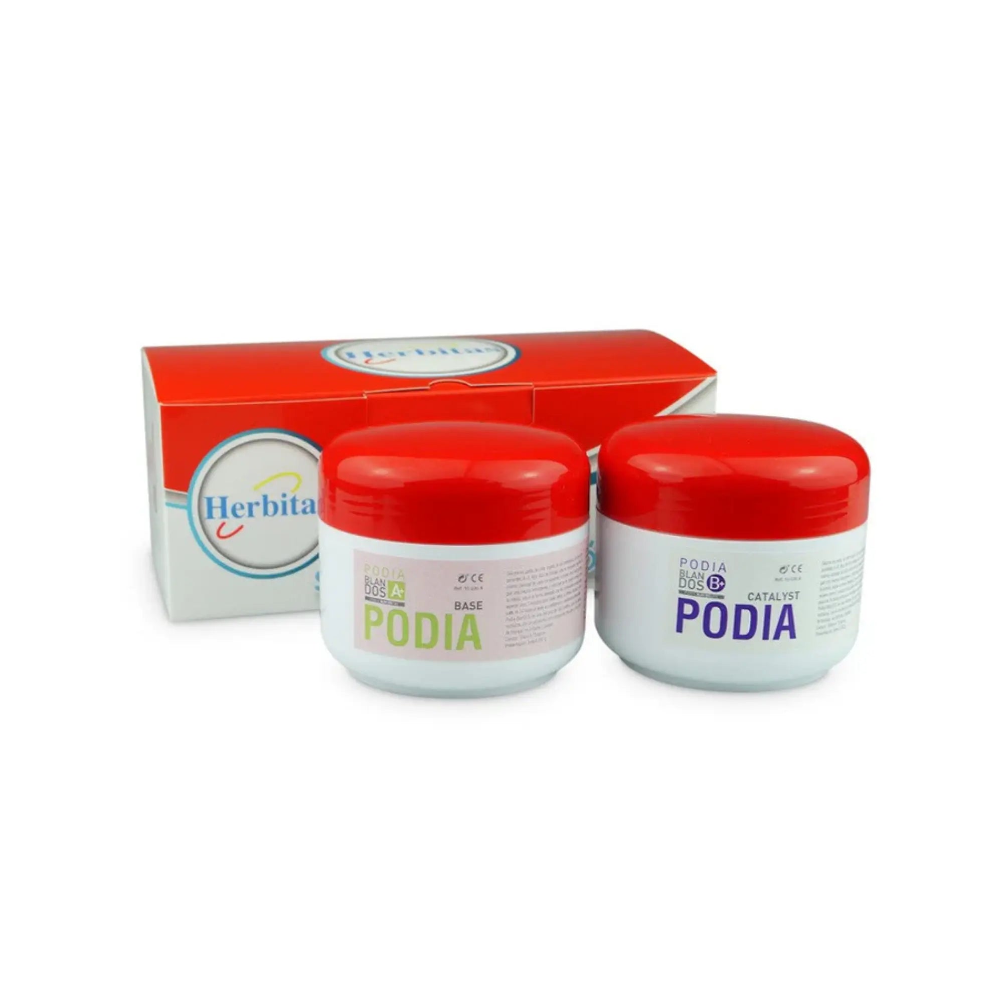 Kit Silicone Bi-composant - Polyaddition - Podia Blandos - A + B - Shore A 15 - Herbitas Herbitas