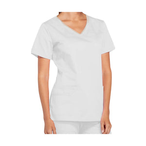 La Rochelle - Tunique col V - Femme - Cherokee Cherokee Authentic Workwear Blanc-3XL