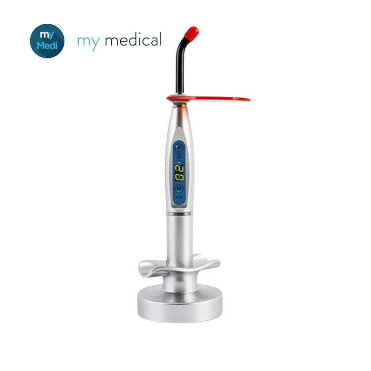 Lampe LED à photopolymériser - Sans fil - 1500 mW / cm² - 7 coloris disponibles My Medical  Argent