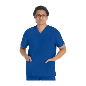 Lille - Tunique col V - Homme - Dickies Dickies  Bleu-Galaxie-3XL