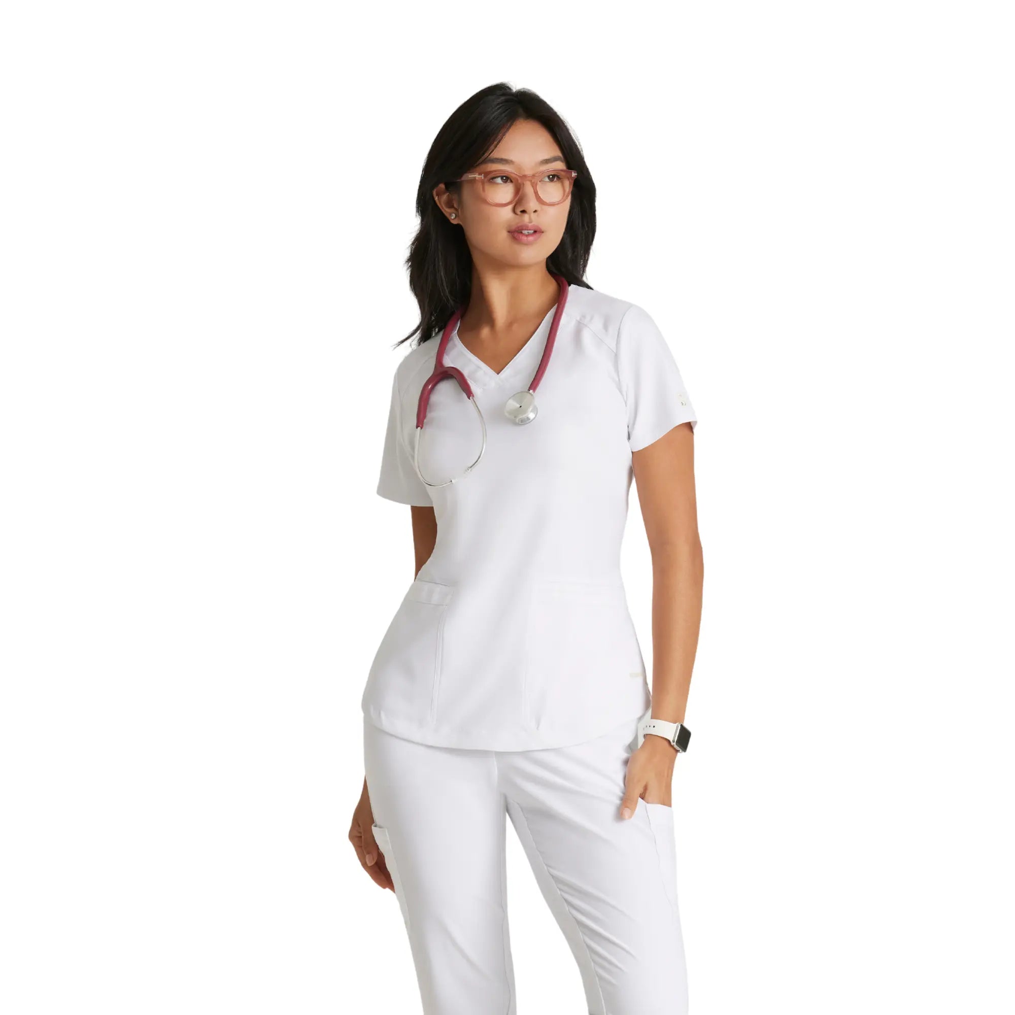 Luma - Tunique col V - Femme - Grey’s Anatomy Evolve Grey’s Anatomy Blanc / XL