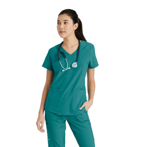 Luma - Tunique col V - Femme - Grey’s Anatomy Evolve Grey’s Anatomy