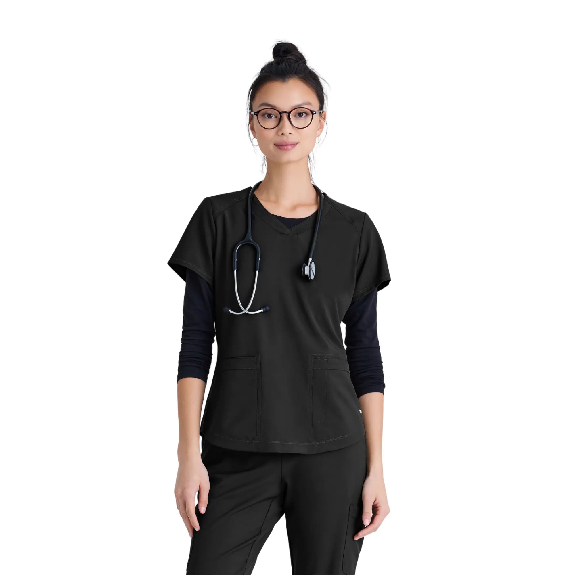 Luma - Tunique col V - Femme - Grey’s Anatomy Evolve Grey’s Anatomy