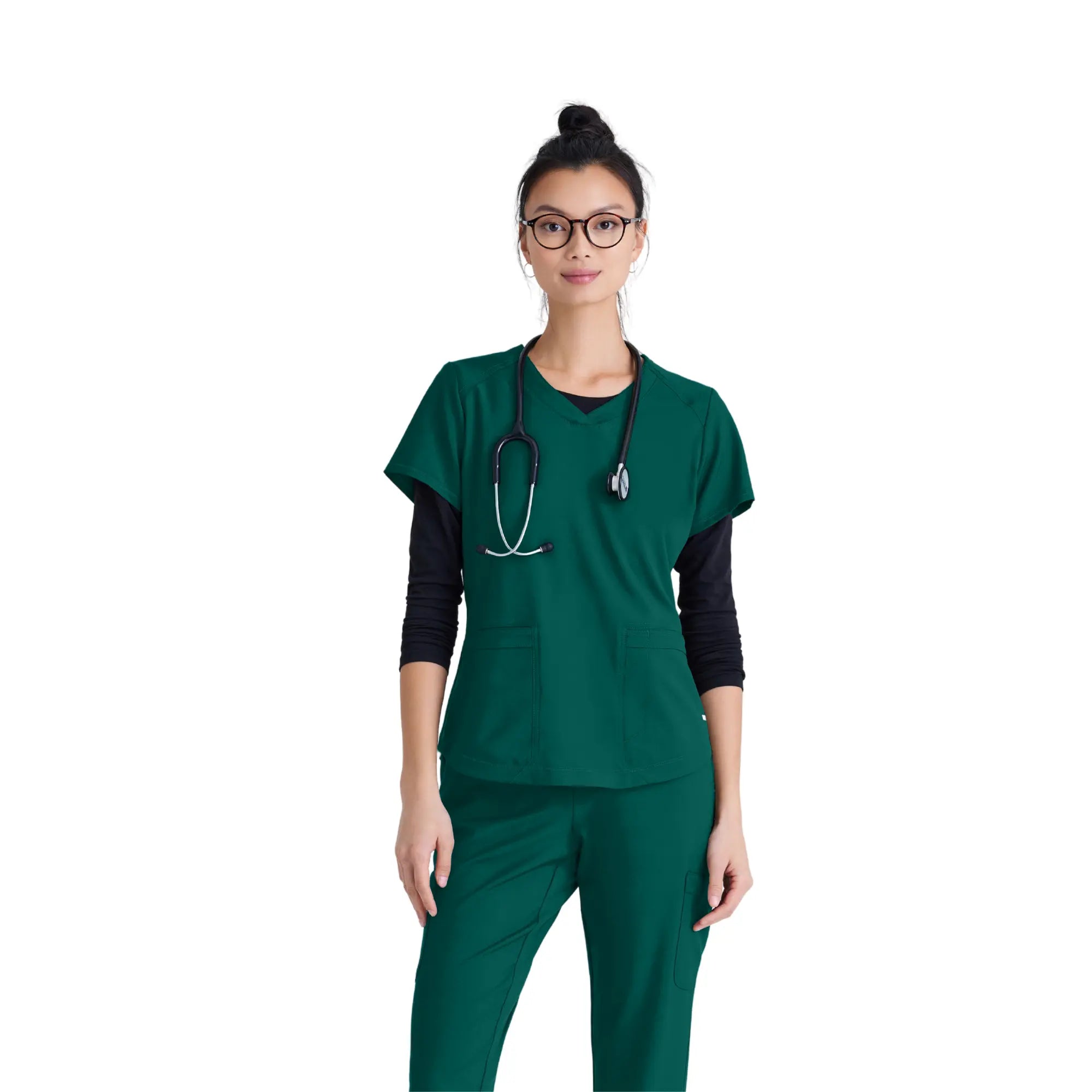 Luma - Tunique col V - Femme - Grey’s Anatomy Evolve Grey’s Anatomy