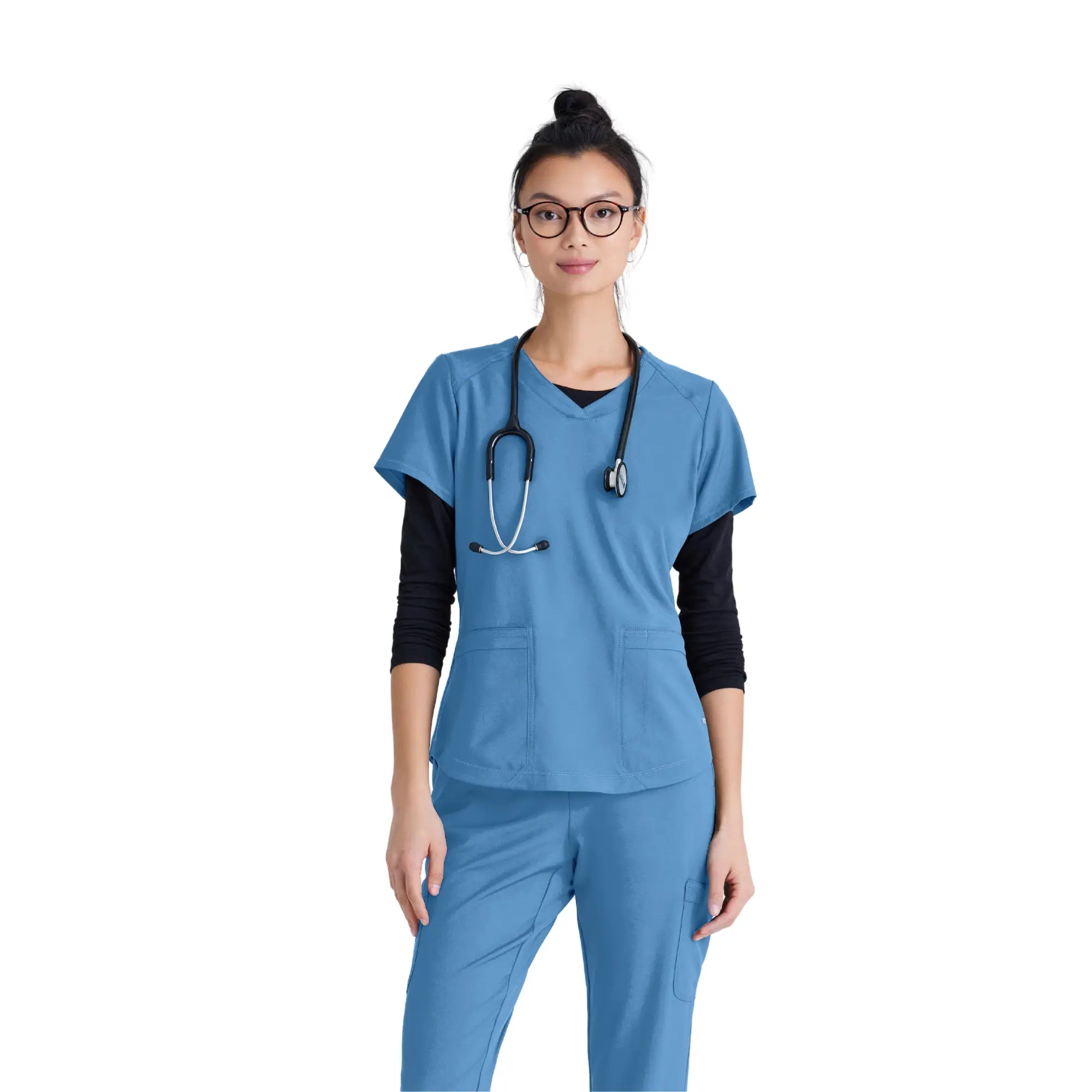 Luma - Tunique col V - Femme - Grey’s Anatomy Evolve Grey’s Anatomy