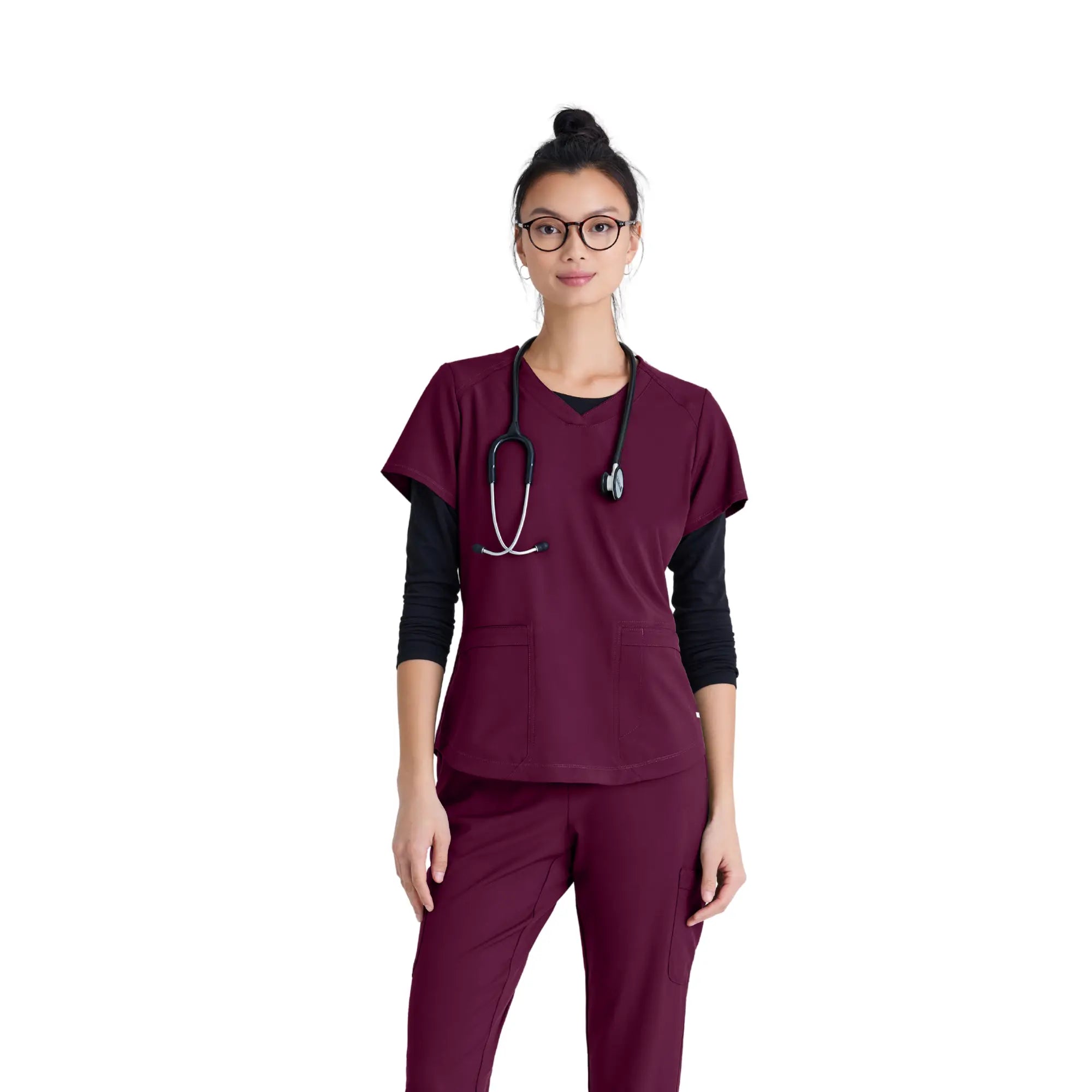 Luma - Tunique col V - Femme - Grey’s Anatomy Evolve Grey’s Anatomy