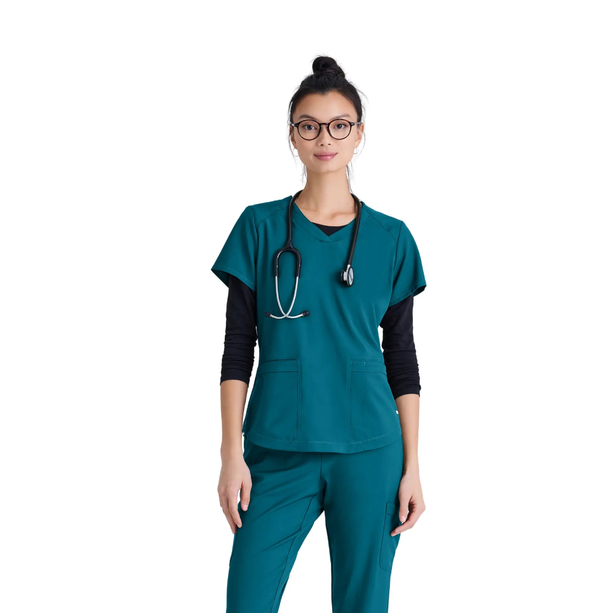 Luma - Tunique col V - Femme - Grey’s Anatomy Evolve Grey’s Anatomy