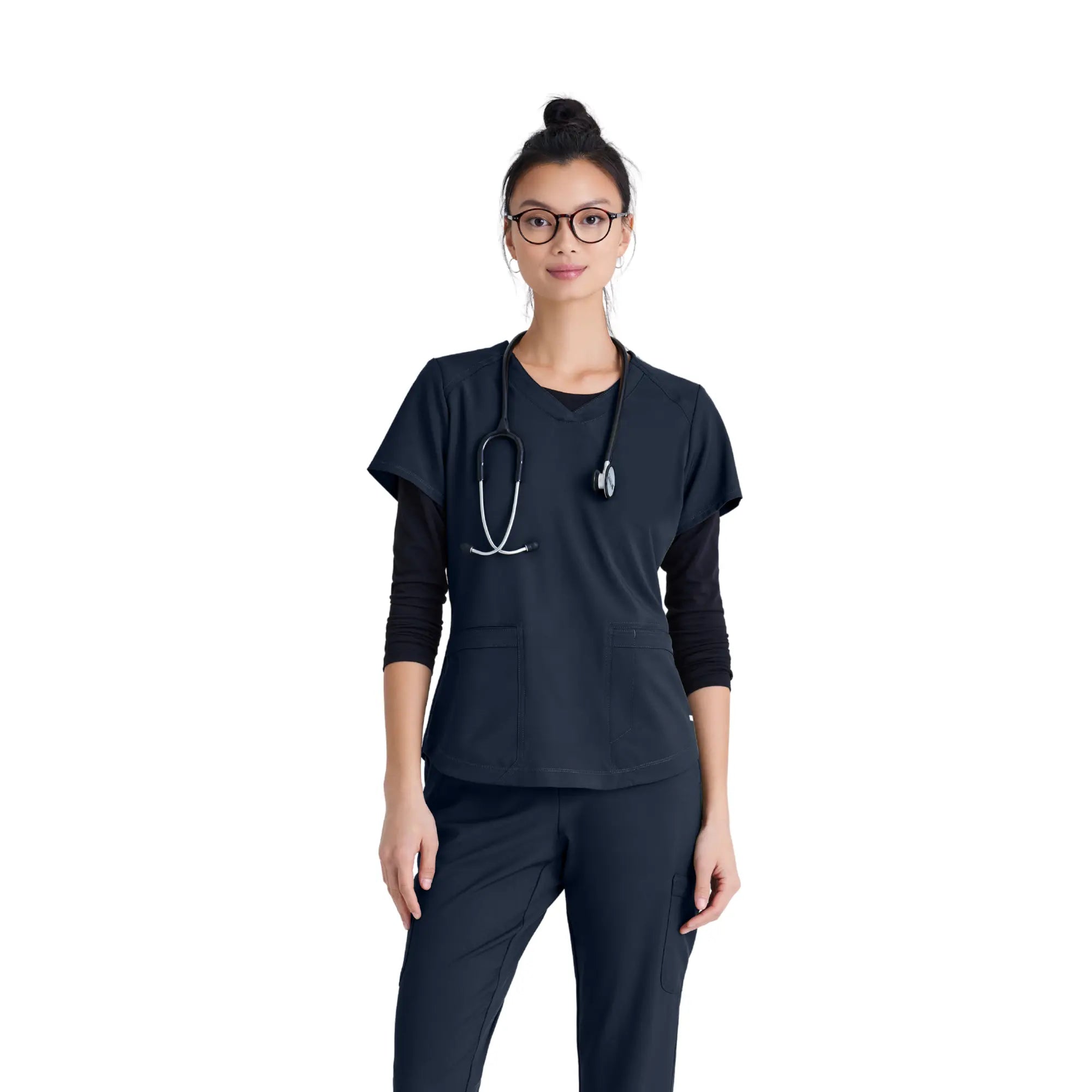 Luma - Tunique col V - Femme - Grey’s Anatomy Evolve Grey’s Anatomy