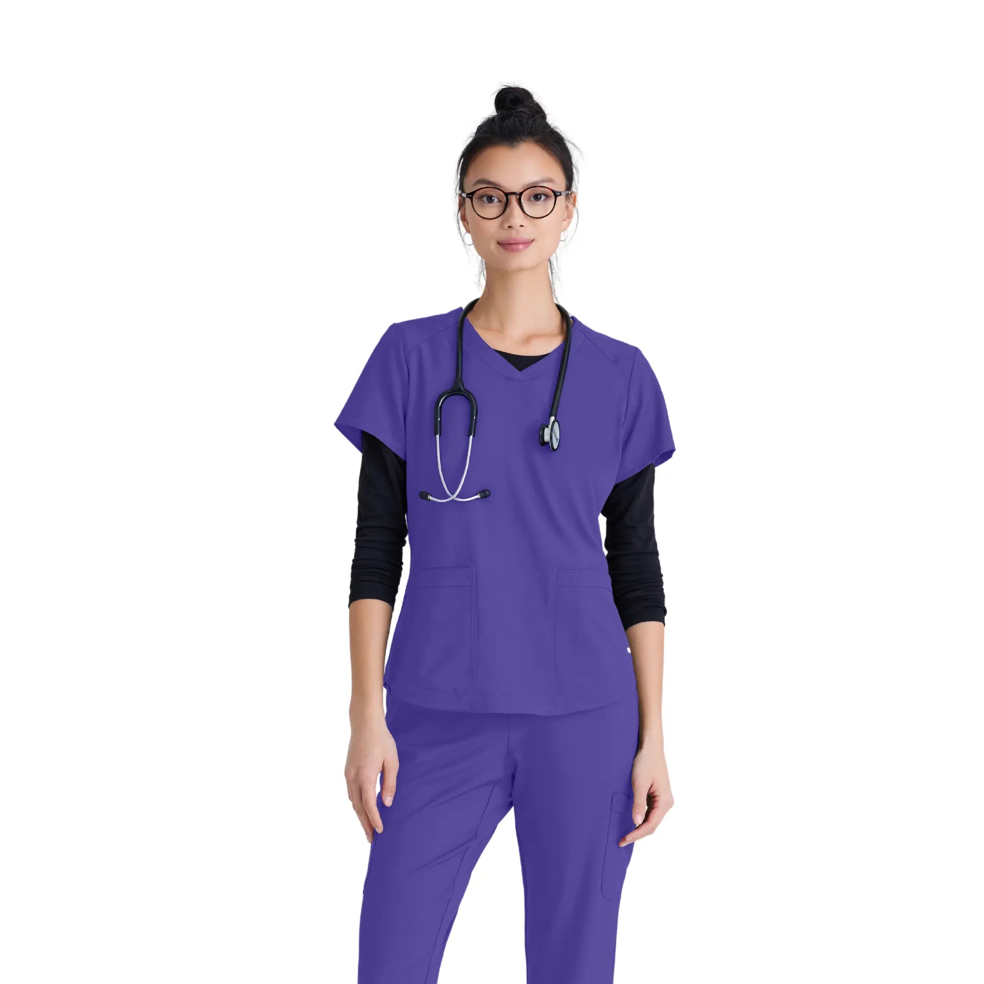 Luma - Tunique col V - Femme - Grey’s Anatomy Evolve Grey’s Anatomy