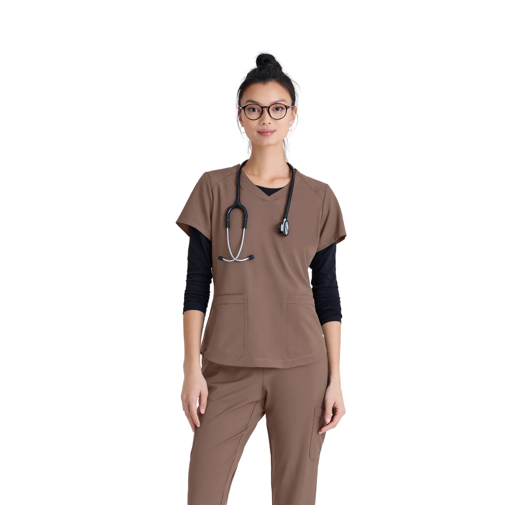 Luma - Tunique col V - Femme - Grey’s Anatomy Evolve Grey’s Anatomy