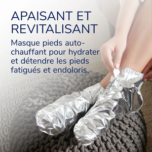 Masque Pieds Apaisant et Revitalisant - Urée 3% - Pieds Fatigués - Dr Scholl's Scholl