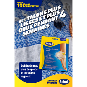Masque Pieds Exfoliant Talons - Scholl Scholl