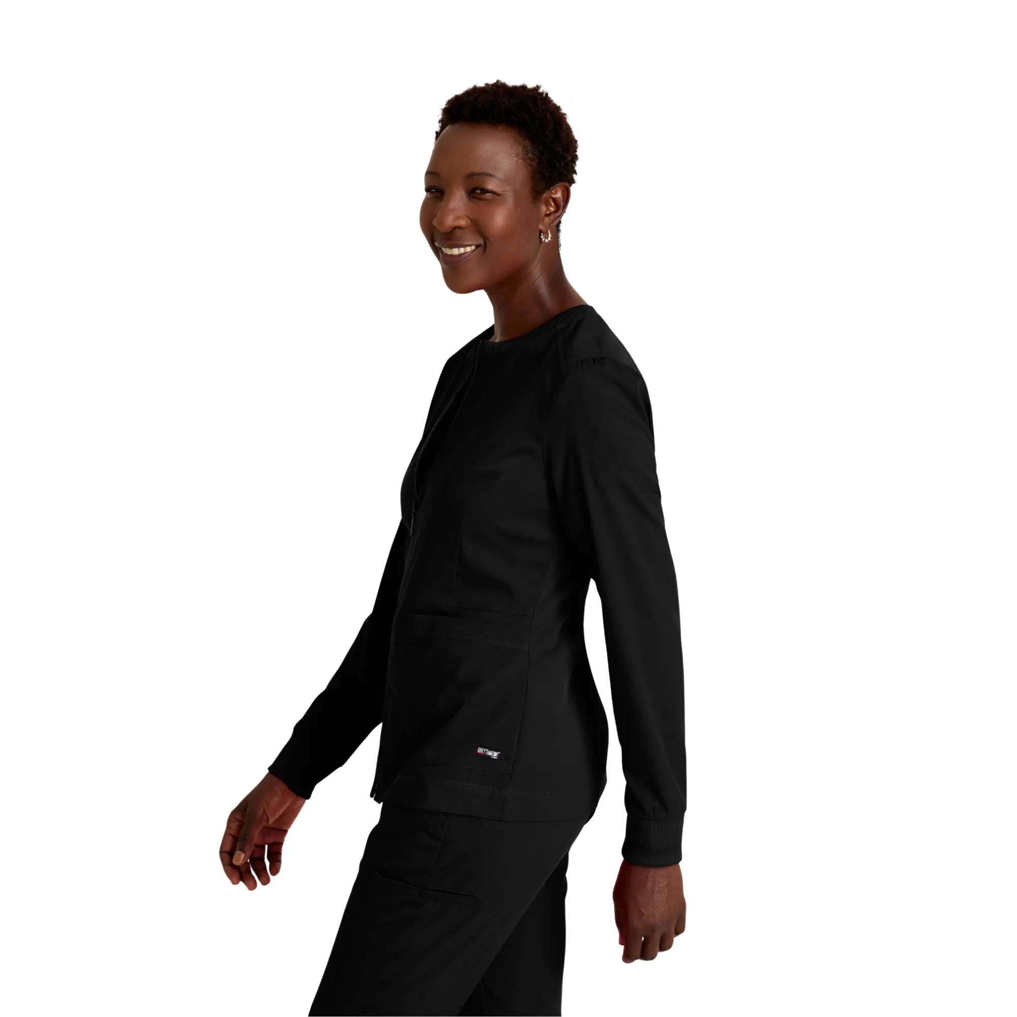 Millie - Veste médicale Zip - Femme - Grey’s Anatomy Stretch Grey’s Anatomy