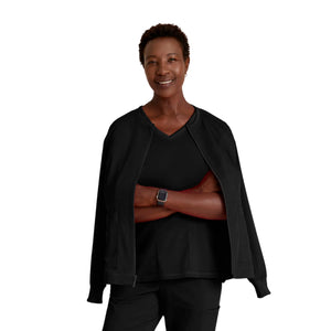 Millie - Veste médicale Zip - Femme - Grey’s Anatomy Stretch Grey’s Anatomy
