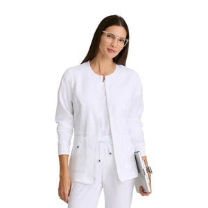 Millie - Veste médicale Zip - Femme - Grey’s Anatomy Stretch Grey’s Anatomy